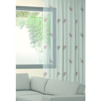 28 M - 61132/180-906 ezüst-fehér voile ÓZS